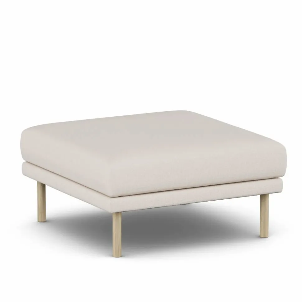 Sjövik fotpall Same Off White 6671-vitoljad ek