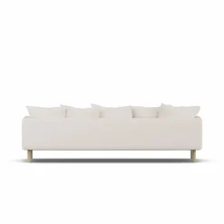 Sjövik soffa Caleido Beige 9600-vitoljad ek 3 5-sits