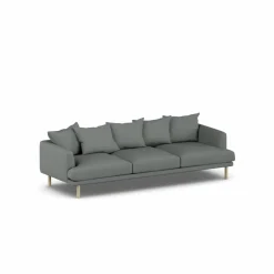 Sjövik soffa Caleido Grey 1240-vitoljad ek 3 5-sits
