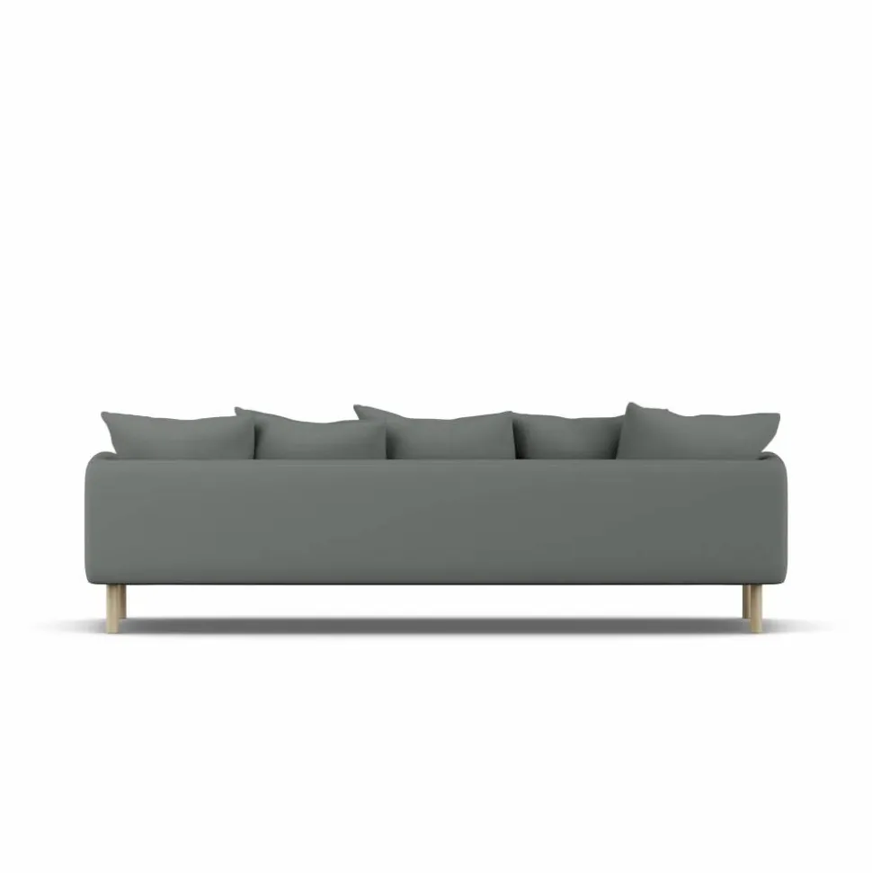 Sjövik soffa Caleido Grey 1240-vitoljad ek 3 5-sits