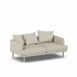 Sjövik soffa Jump Beige 1956-vitoljad ek 2 5-sits