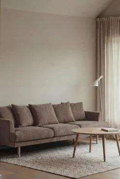 Sjövik soffa Jump Brown 1955-vitoljad ek 3 5-sits