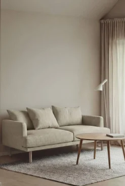 Sjövik soffa Luiza Beige 3981-vitoljad ek 2 5-sits