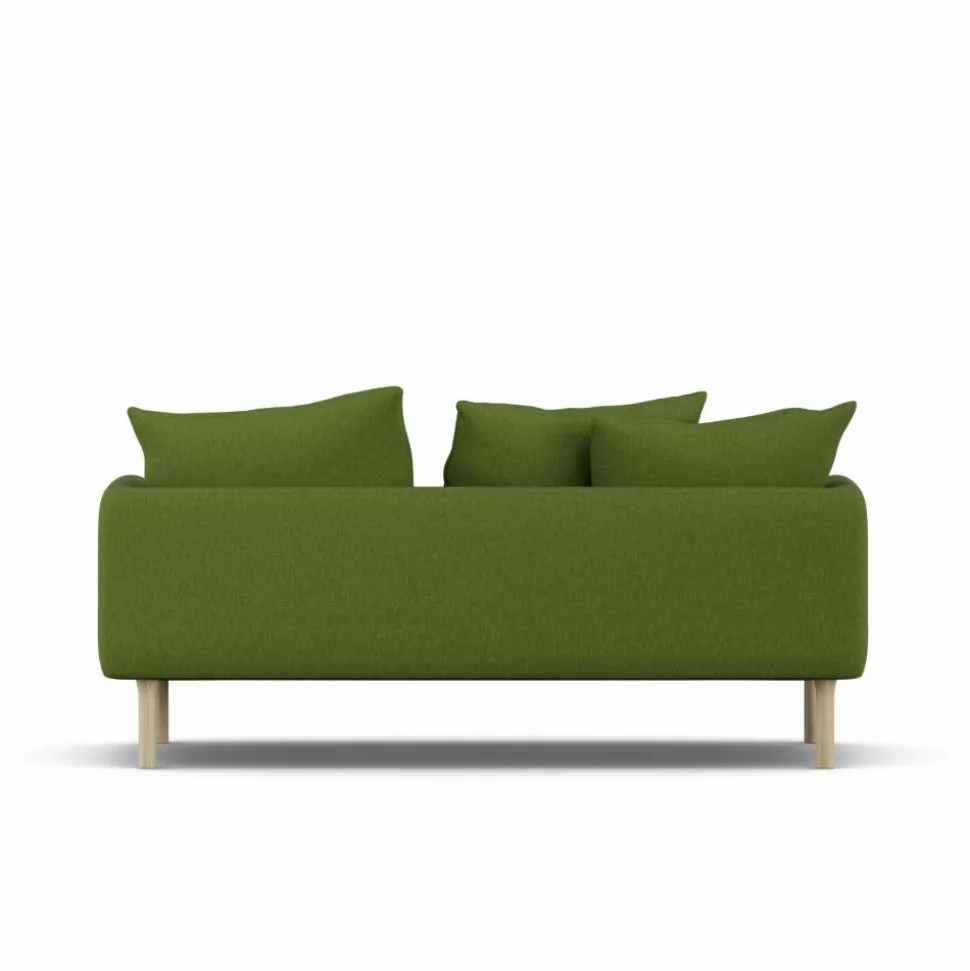 Sjövik soffa Luiza Green 3975-vitoljad ek 2 5-sits