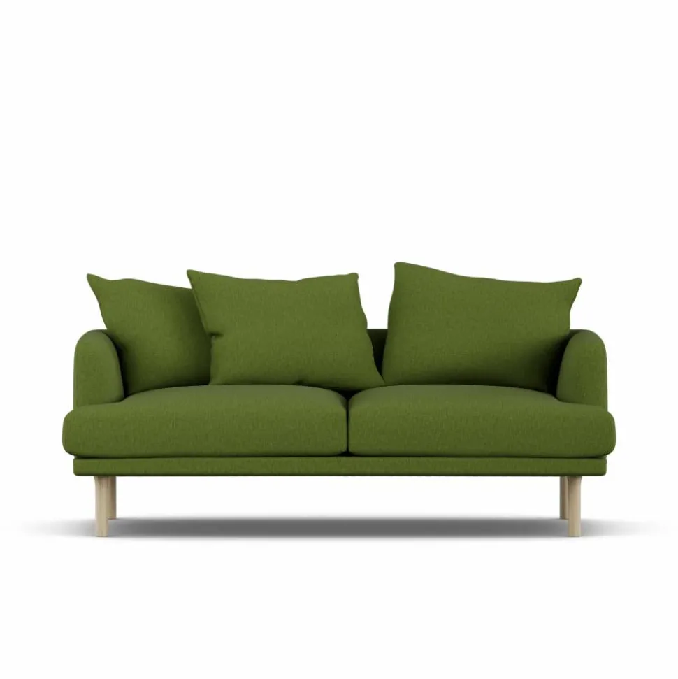 Sjövik soffa Luiza Green 3975-vitoljad ek 2 5-sits
