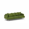 Sjövik soffa Luiza Green 3975-vitoljad ek 3 5-sits