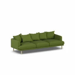 Sjövik soffa Luiza Green 3975-vitoljad ek 3 5-sits