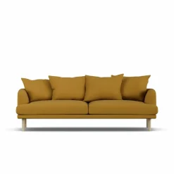 Sjövik soffa Luiza Mustard 3972-vitoljad ek 3-sits