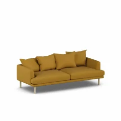 Sjövik soffa Luiza Mustard 3972-vitoljad ek 3-sits