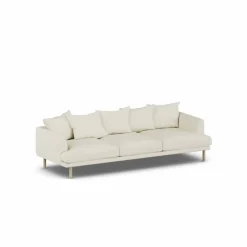 Sjövik soffa Oslo Nature 1540-vitoljad ek 3 5-sits