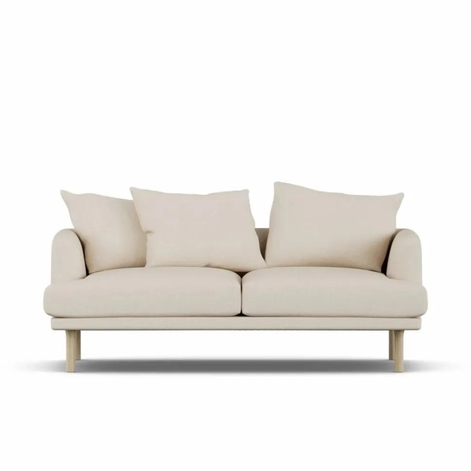 Sjövik soffa Same Beige 6670-vitoljad ek 2 5-sits