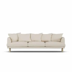 Sjövik soffa Same Beige 6670-vitoljad ek 3 5-sits