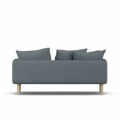 Sjövik soffa Same Blue 6678-vitoljad ek 2 5-sits