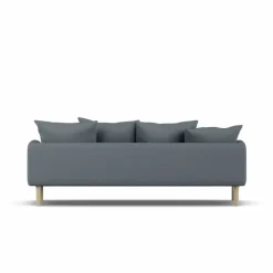 Sjövik soffa Same Blue 6678-vitoljad ek 3-sits