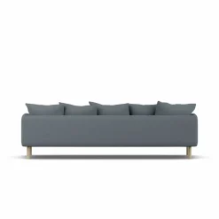 Sjövik soffa Same Blue 6678-vitoljad ek 3 5-sits