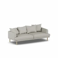 Sjövik soffa Same Grey 6673-vitoljad ek 3-sits