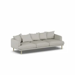 Sjövik soffa Same Grey 6673-vitoljad ek 3 5-sits