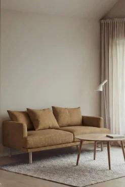 Sjövik soffa Same Ochre 6676-vitoljad ek 2 5-sits