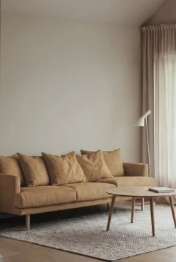 Sjövik soffa Same Ochre 6676-vitoljad ek 3 5-sits