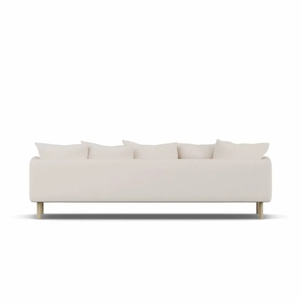 Sjövik soffa Same Off White 6671-vitoljad ek 3 5-sits