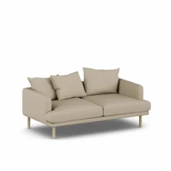 Sjövik soffa Same Sand 6672-vitoljad ek 2 5-sits