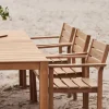 Sköndal matgrupp med 6 stolar teak