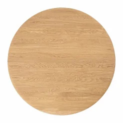 Slab runt bord large Ø120 cm Natural
