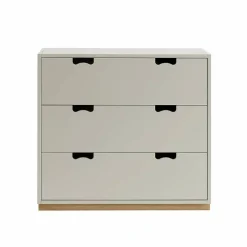 Snö A3 byrå light grey eksockel