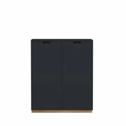 Snö E skåp char grey eksockel täckta dörrar dj.42 cm