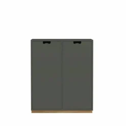 Snö E skåp green khaki eksockel täckta dörrar dj.30 cm