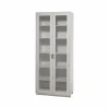 Snö F högskåp vitrin light grey björksockel dj.42 cm