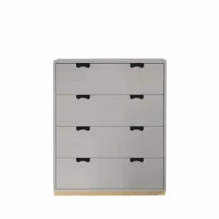 Snö A byrå light grey björksockel