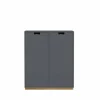 Snö E skåp storm grey eksockel täckta dörrar dj.42 cm