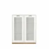 Snö E vitrinskåp white eksockel dj.42 cm