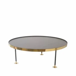 Soffbord 12 Ø110 cm svart