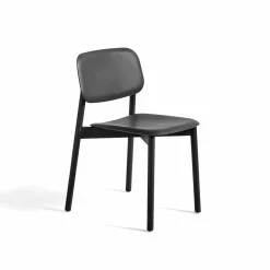 Soft Edge 60 stol Black waterbased lacquered oak