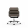 Soft Pad Chair EA 217 polerat kromstativ Fossil