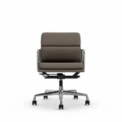 Soft Pad Chair EA 217 polerat kromstativ Fossil