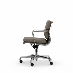 Soft Pad Chair EA 217 polerat kromstativ Fossil