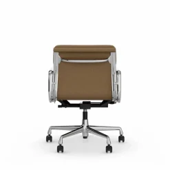 Soft Pad Chair EA 217 polerat kromstativ Papyrus