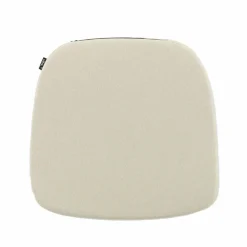 Soft Seats type A stolsdyna antislip tyg plano 03 pergament/cream white