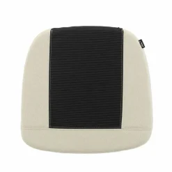 Soft Seats type A stolsdyna antislip tyg plano 03 pergament/cream white