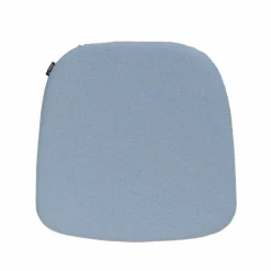 Soft Seats type A stolsdyna antislip tyg plano 12 light grey/ice blue