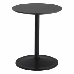 Soft sidobord H 48 cm Black nanolaminate-Black