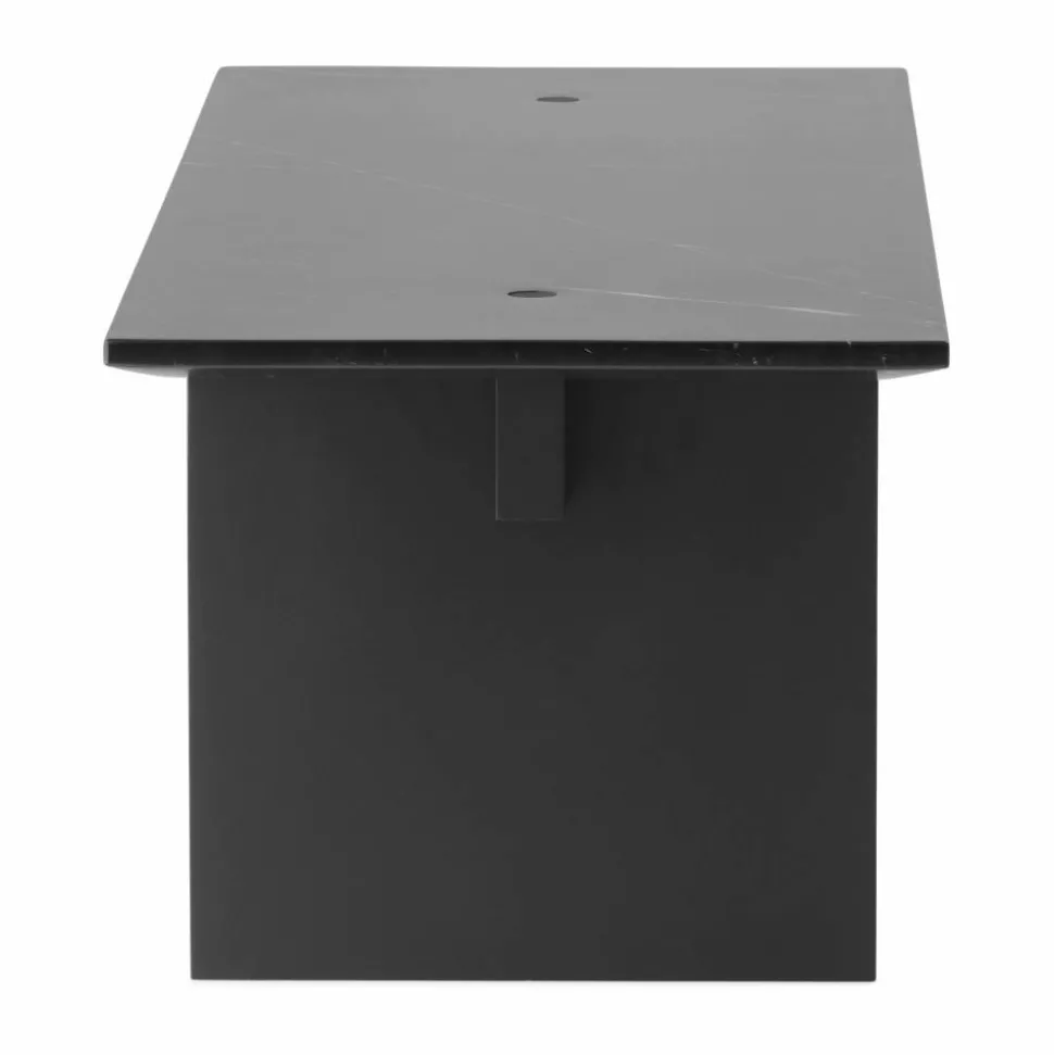 Solid Table soffbord 130x38 5x40 cm Black