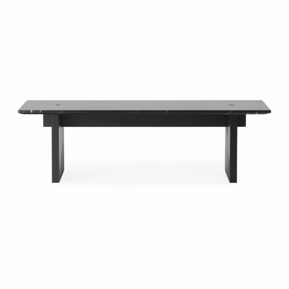 Solid Table soffbord 130x38 5x40 cm Black