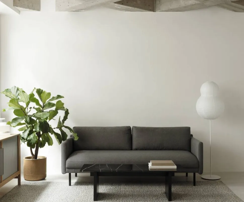 Solid Table soffbord 130x38 5x40 cm Black