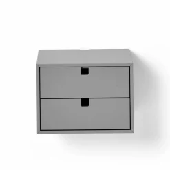 Square lådhurts grå