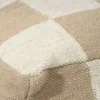 Square puff 50x50 cm Vit-natur