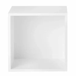 Stacked förvaringssystem med ryggskiva medium White